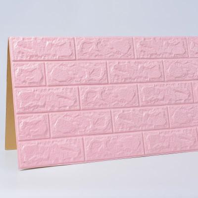 China New Design Popular Self Adhesive Brick Wall Sticker Xpe Foam 3d Wall Panel for sale