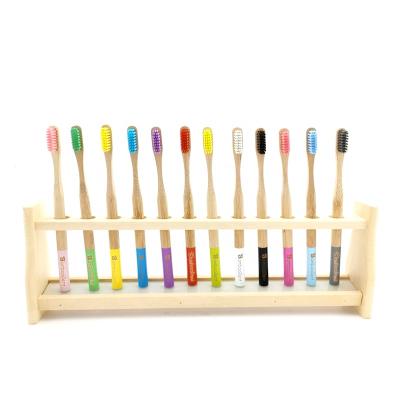 China Colorized Round Toothbrush Eco Friendly Handle Eco Friendly Bamboo Eco Friendly for sale