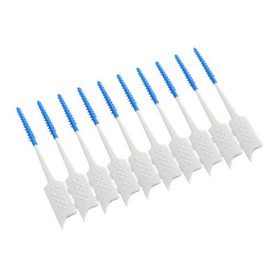 China Soft Soft Clean Between Teeth Interdental Toothpick Interdental Brush 20pcs in Portable Box for sale