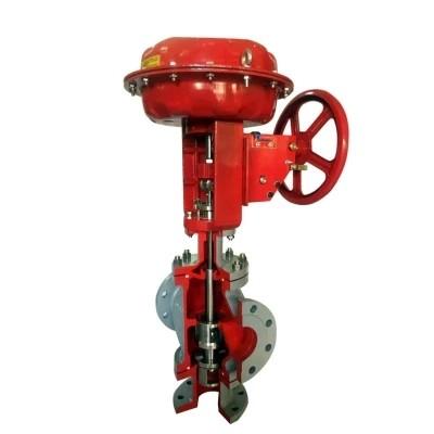 中国 Flanged Liquid Gas Steam Globe Control Valve Control 3 Way Diverting / Mixing 販売のため