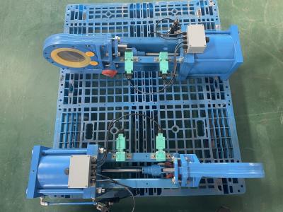 China Pneumatische actuator van pijpleidingskleppen van gietijzer Pneumatische aan- en afklep / tweerichtingspneumatische klep Heavy Duty type Te koop