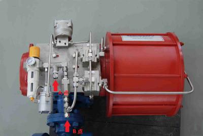 Cina CE materiale del giogo della ghisa sferoidale scozzese dell'azionatore pneumatico approvato in vendita