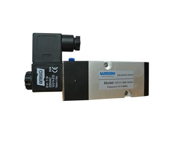 Cina Elettrovalvola a solenoide di posizione di modo 2 della lega di alluminio 5, elettrovalvola a solenoide pneumatica IP65 in vendita