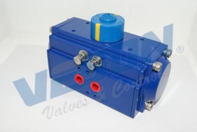 China Compressed Air Pneumatic Rotary Actuator / Quarter Turn Pneumatic Actuator for sale