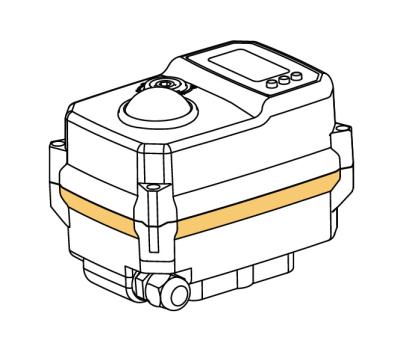 China Vávula de bola actuada eléctrica del acero inoxidable para el control de la corriente en venta