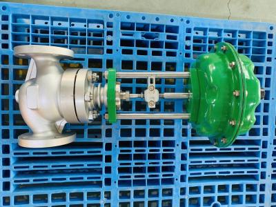 China WCB Pneumatic Actuator Control Valve Pneumatic Diaphragm Ball Valve for sale