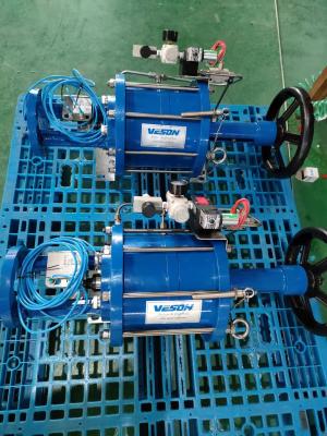 China ISO Linear Pneumatic Actuator Handwheel Gate Valve Pneumatic Actuator for sale