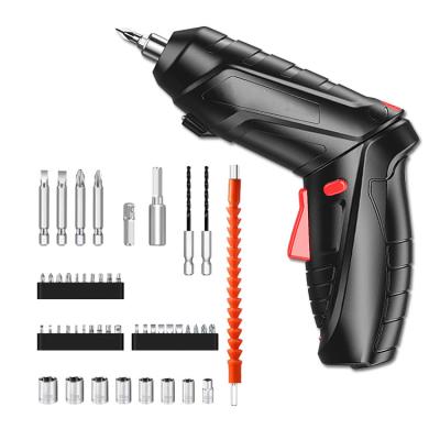 China AQZ1 New Model Multi Function Mini Screwdriver Cordless Screwdriver 4.2V Li-ion Battery Power Electric Screwdriver With Set Bit for sale