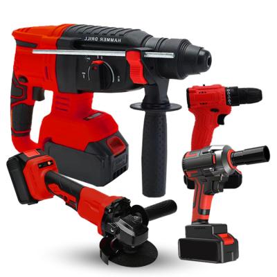 China Durable ATSR 21V Copper-MotorImpact Chainsaw Impact Wrench Power Drill Hammer Tool Kit for sale