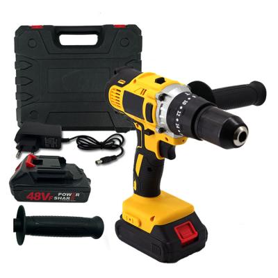 China 13MMADZCY218 Durable 3 in 1 Impact Drill Brushless Electric Hammer Drill 13mm Chuck Electric Screwdriver for sale