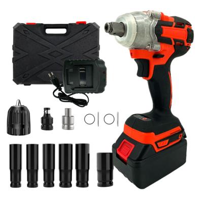 China Cordless machine tool multifunctional rechargeable battery MeiKeLa impact wrench brushless impact wrench for sale