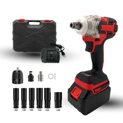 China IMPACT 1/2 Inch 20V Square Cordless Brushless Impact Wrench With Higher Power Wrench Cordless Impact for sale