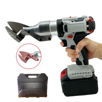 China Rechargeable Portable Sharpness 20V Lithium Cordless Electric Scissor Metal Sheet Shear Cutter for sale