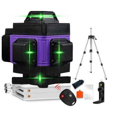 China ASPY164 Indoor Outdoor Construction Automatic Self Leveling Green Laser 360 4D Rotating Multi Rotary Cross Line for sale