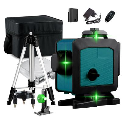 China ASPY169 Auto Laser Level 360 Three Dimensional Green Line 16 Level Laser With High Precision And Strong Light 22.5*19.5*16 Multifunctional for sale