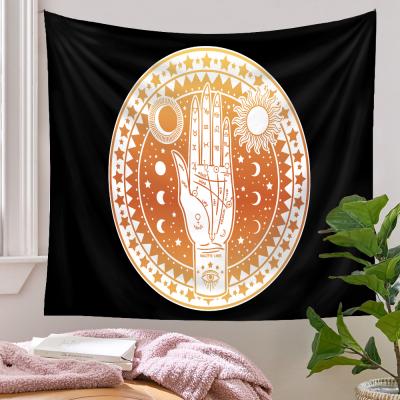 China 2021 High Quality Cheap Custom Wholesale CLASSIC Sun And Moon Astrology Tapestry for sale