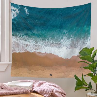 China 2021 Professional Factory Digital Printing Custom Sun And Beach Tapestry for sale