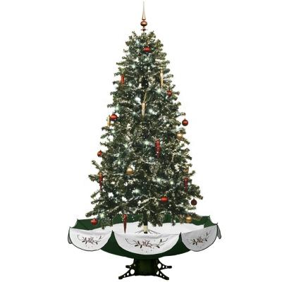 China Christmas Decorations Christmas Ornaments 210cm Christmas Tree Decorative Giant Led Christmas Tree House Light Snowfall Decor for sale