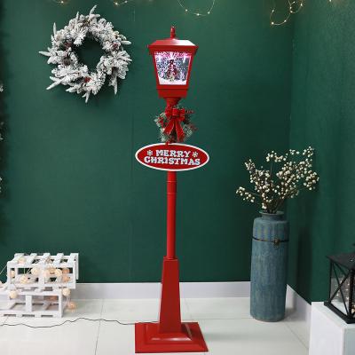 China Christmas Ornament Christmas Light Snowfall Lamp Decor Christmas Out Decorations Christamas Decoration for sale