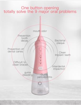 China IPX7 Waterproof H20floss Irrigator Electric Toothbrush Water Jet Water Flosser For Oral Wireless Dental Oral Health for sale