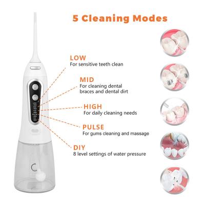 China H20floss Irrigator Electric Toothbrush Water Jet Water Flosser For Oral Outdoor Dental Wireless Oral Health for sale