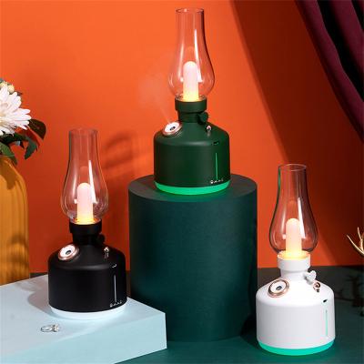 China Personal Air Humidifier Lamp Vintage Car Humidifier Christmas Gift H2O Rechargeable Humidifier for sale