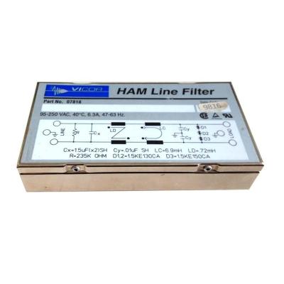 China Power HAM Line Filter 07818 95-250 VAC 6.3A for sale