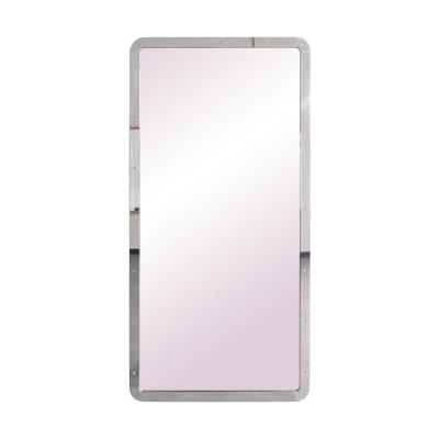 China Modern Custom Gold Metal Frame Mirror Frame Bathroom Vanity Mirror Frame With Led Light for sale