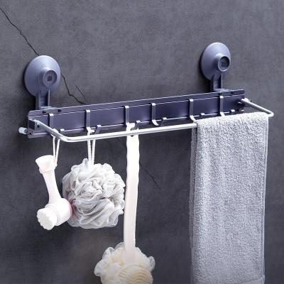 China Durable Luxurious Aluminum Alloy Tower Bar With Suction Cups for sale