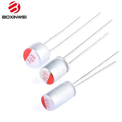 China Built-in solid electrolytic capacitor 6.3V 10V 16V 25V 35V/47uF100uF 220uF330uF 470uF 680uF 560uF 820uF 1000uF +-20% high quality electrical material for sale