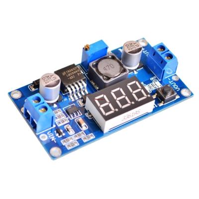 China [SINGLE ROBOT] LM2596 standard dc 4.0~40 to 1.3-37V power supply module adjustable step-down + LED voltmeter for sale