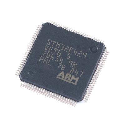 China Original STM32F429VET6 LQFP-100 / STM32F429ZET6 LQFP-144 Microcontroller ARM Cortex-M4 180MHz / 512KB Flash RAM: 256KB 180MHz / 512KB for sale