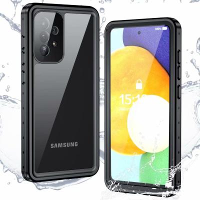 China Anti-fall Bottom iP68 Water Case Shockproof Waterproof Pouch For Samsung Galaxy A52 4G / A52 5G for sale