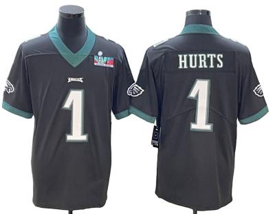 China Antibacterial 2023 New American Football Stitched Jersey #11 A.j. Brown 1 Jalen injures Super_bowl for sale