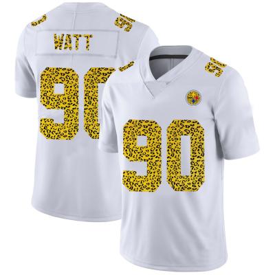 China New Elliott 21 High Quality Antibacterial Patch 90 Watt Jerseys Low Price American Football Stitched Top Embroidered Jersey for sale