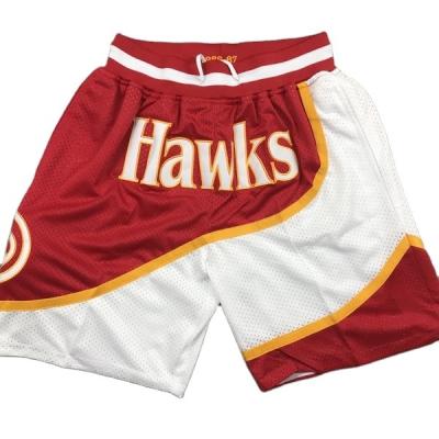 China Wholesale Polyester Antibacterial Mens Basketball Shorts, Eagle Mens Basketball Shorts, Mesh Breathable Vintage Basketball Shorts, for sale