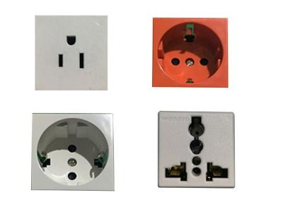 China Wall Mounted Metal Electrical Power Socket For Pendant / BHU Bed Head Unit for sale