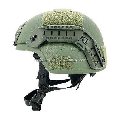 China MICH2000 IIIA MICH2000-Aramid Aramid Helmet .44 Protective Helmet .44 Level Army Green Tactical Safety Helmet for sale