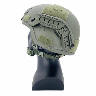 China Wholesale UHMW-PE MICH2000 IIIA Level Helmet Black/Tactical High Strength Khaki/Green With Wendy Suspension Liner High Grade L for sale