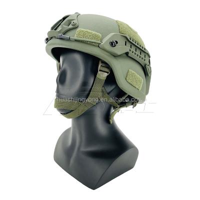 China Wholesale UHMW-PE MICH2000 IIIA/L Level Helmet Black Khaki/Green Tactical High Strength Outdoor Protector for sale