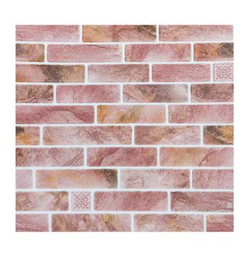 China NEW Design Waterproof+ECO-Friendly PE Foam Wall Sticker Self Adhesive Brick 3d Foam Board for sale