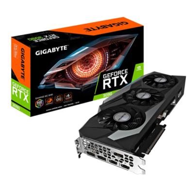 China The desktop gigabyte geforce RTX 3090 gaming OC 24g graphics card core rate is 1755MHZ and the memory frequency is 19500MHZ for sale