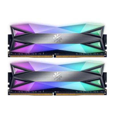 China ADATA desktop RAM XPG d60 ddr4 3200 16gb ((16g*2) 8g*2 memory optical guide desktop magic lights\32gb RGB for sale