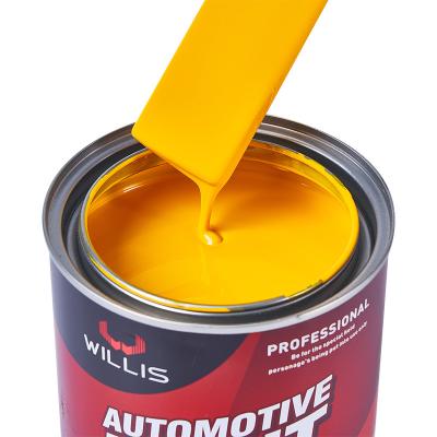 China Automotive Repair And Refinish 2k Solid Paint Chemical Weathering Resistance for sale