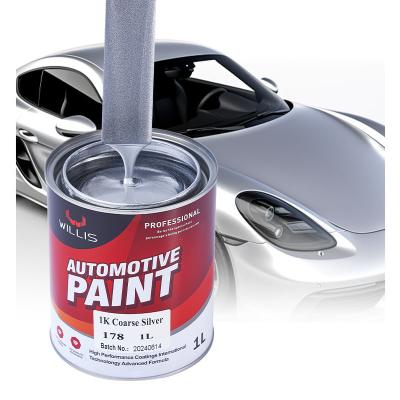 China Dois componentes pintura de prata automóvel metálico auto Refinish 1K basecoat à venda