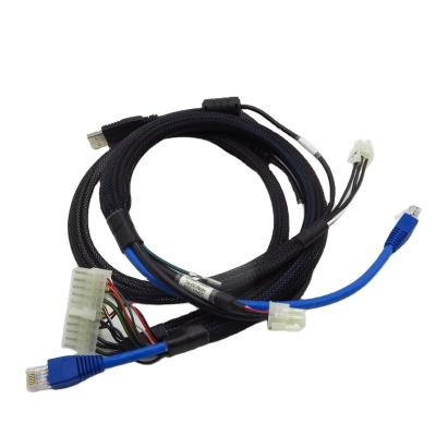 China High Quality Computer OEM ODM Communication Wire Wire RJ Plug USB Custom Ferrite Core D-Sub Connector Cable Looms Work Made for sale