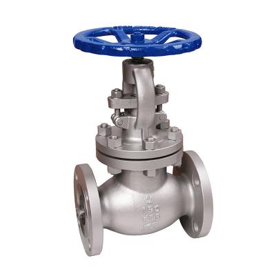 China 13% CR Plug Disc Flanged  Carbon Steel Body BS1873 Globe Valve for sale