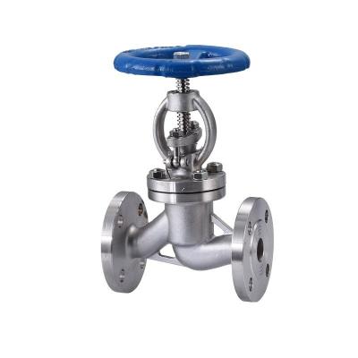 China Water Straight Pattern Globe Valve 4 Inch Pressure Seal A105 13%CR for sale