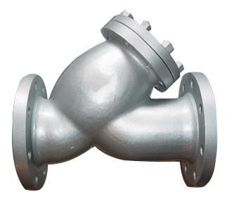 中国 Ansi PN16 Y Type Strainers Casting Flanged End 1.6Mpa 販売のため