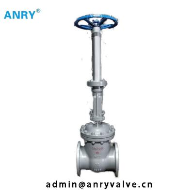 China Handwheel Gearbox Gate Valve GOST  Standard 5762-2002 Steel20 Flanged Rf for sale